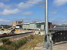 Progress on the new Union Station, as seen mid October 2017