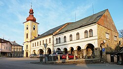 Church of All Saints on the town square