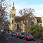 Church of St Philip and St James with attached walls and gates