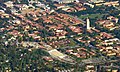 Aerial view of Stanford University