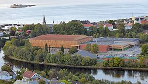 Das neue Trondheim Spektrum im September 2019