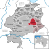 Lage der Gemeinde Apelern im Landkreis Schaumburg