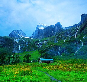 Landschaft im Makalu-Barun-Nationalpark