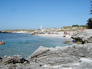 Swimmers and sunbathers in the middle part of the Basin