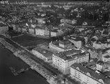 Aus der Luftperspektive, Foto: Walter Mittelholzer, 1933