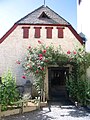 Another perspective of the herb garden