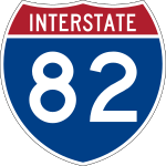 Interstate 82 shield