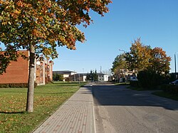 Street in Jaunpagasts