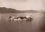 An aerial view of Jag Mandir