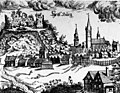 Christburg im Jahre 1684 (Kupferstich von Christoph Hartknoch)