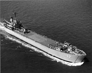 LST-1153 underway