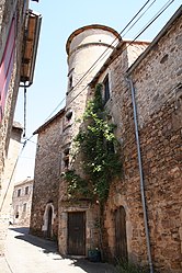 Medieval tower in Viala-du-Tarn