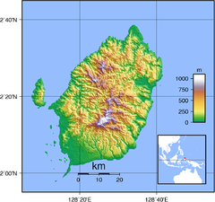 Mapa wyspy