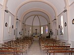 Kirchenschiff mit Blick auf den Chor