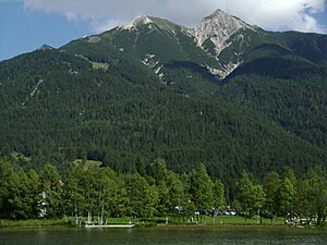 The Reither Spitze from Seefeld