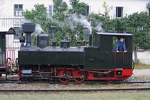 NÖLB U2 bzw. ÖBB 298.52 auf der Steyrtal-Museumsbahn