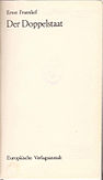 Titelblatt von Fraenkels Der Doppelstaat, Ausgabe von 1974