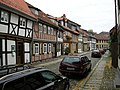 Fachwerkhäuser in der Hinterstraße in Wernigerode