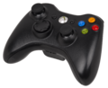Xbox 360 E controller (transparent PNG)
