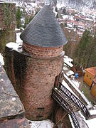 Treppenturm, 1969 restauriert