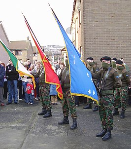 INLA-vrijwilligers in Bogside 2005