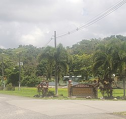 Rock wall at Calabazas barrio in Yabucoa