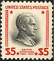 Coolidge on a 1938 postage stamp