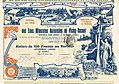Sammelgebiet Nahrungsmittel: Aktie der S.A. des Eaux Minérales Naturelles de Vichy-Cusset vom 8. Oktober 1901