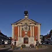 Henley-on-Thames War Memorial Tablets on the East face of Henley Town Hall