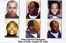 James Spencer Springette FBI most Wanted Poster