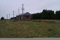 Lauriston goods shed