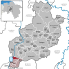 Lage der Gemeinde Lembruch im Landkreis Diepholz