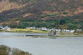 Lochranza Castle und Dorf