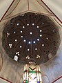 Domed ceiling in the hammam section of the palace