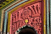 Terracotta decorations in Shyamachandrajiu temple