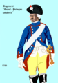 Uniform des Regiments Royal Polonge 1786–1791