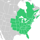 Symphyotrichum pilosum distribution map