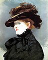 Édouard Manet: Mery Laurent au Chapeau Noir