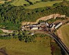 Aerial view of Boston Lodge