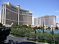 Caesars Palace and Bellagio Hotel and Casino.