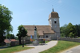 The church in Châtelneuf