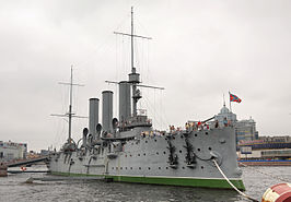 Aurora in St. Petersburg, nu een museumschip