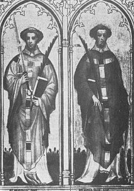 Hieromartyrs Ewald the Fair and Ewald the Dark.