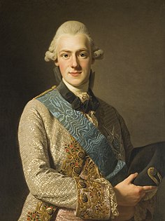 Alexander Roslin: Prinz Frederick Adolph von Schweden.