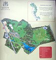 Golden Acre Park map sign