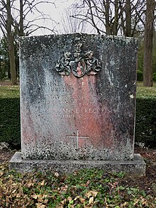 Gustav Keckeis-Barth (1884–1967), Dr.phil I, Verlagsdirektor, Herder Verlag in Freiburg i.Br., Leiter des Benziger Verlags in Zürich, Autor, Grab auf dem Friedhof Hörnli, Riehen, Basel-Stadt