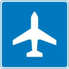 Airport sign