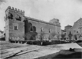 Archbishop's Palace after the fire.