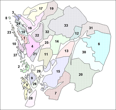 Kommunen von Hordaland