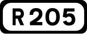 R205 road shield}}